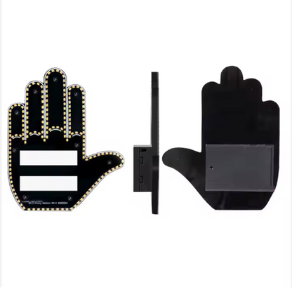 LED Hand Gesture Car Sign with Remote