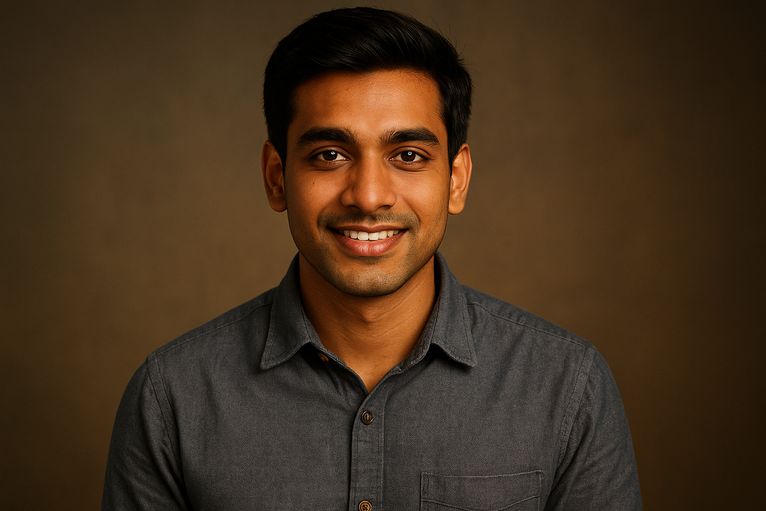 generate image of young Indian male Anshuman